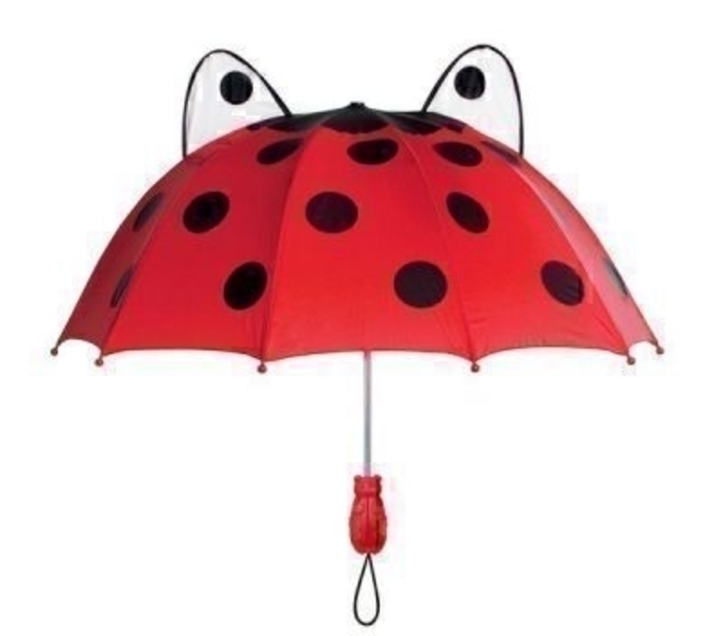 This is a brightly coloured children's umbrella with a ladybug design. The small size makes it easy for children to open, close and hold it up safely. Suitable for children 3 years up to 6 years.